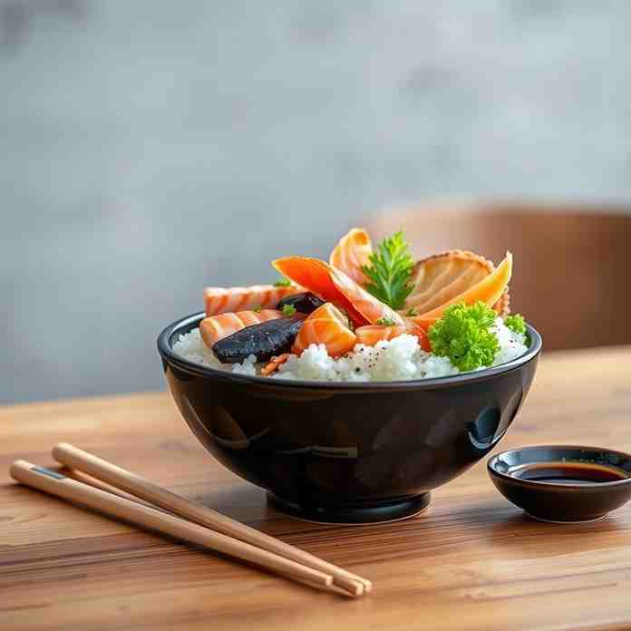 Make Sushi At Home - Easy Kaisen-Don Rice Bowl Recipe